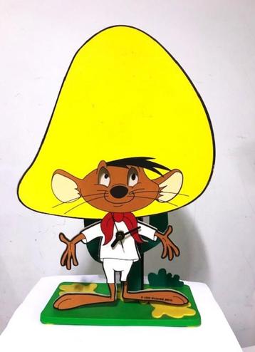 Speedy Gonzales klok Bewegende ogen benen H 40 cm😍💑🤗 beschikbaar voor biedingen