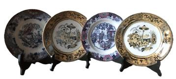 assiettes anciennes Petrus Regout et Boch Frères, Enlèvement ou Envoi