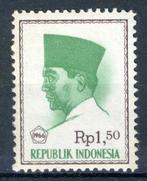 INDONÉSIE : ZB 530 MNH 1966 Le président Sukarno 1966 en cin, Enlèvement ou Envoi, Non oblitéré, Asie du Sud Est