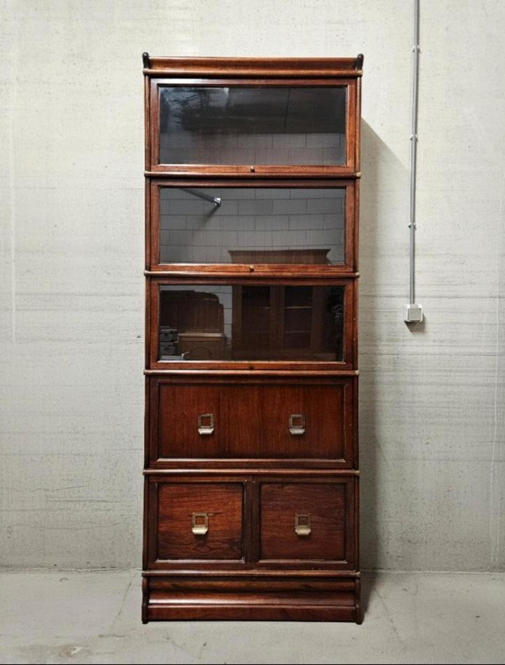 Antieke Globe Wernicke boekenkast vintage modulaire kast, Antiek en Kunst, Antiek | Meubels | Kasten, Ophalen