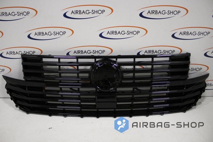 Volkswagen VW Transporter T6.1 Grille Hoogglans zwart Bullie, Auto-onderdelen, Overige Auto-onderdelen, Volkswagen, Nieuw, Ophalen of Verzenden