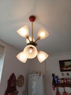 deux lustre spoutnik vintage, Ophalen, Gebruikt, Glas, Hollywood regency