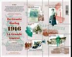 2016 De groote oorlog OBP BL236**, Postzegels en Munten, Orginele gom, Ophalen of Verzenden, Zonder stempel, Postfris