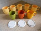 Tupperware tasses / plateaux (mobilhome, caravane, kot) sx, Enlèvement ou Envoi