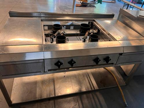 Professioneel horeca gasfornuis, Zakelijke goederen, Horeca | Keukenapparatuur, Fornuis, Frituur en Grillen, Ophalen