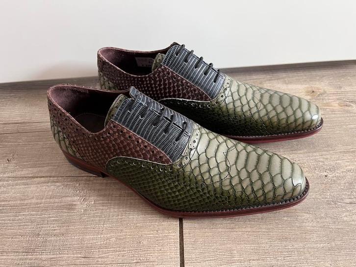 Floris van Bommel herenschoenen maat 6.5 / 40 nieuw, Kleding | Heren, Schoenen, Zo goed als nieuw, Veterschoenen, Overige kleuren
