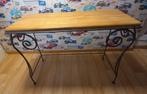 Table fer forgé Fabric artisanale, Ophalen