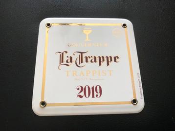 La trappe gouverneur emaille reclamebord beschikbaar voor biedingen