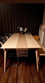 Stevige eettafel voor 8p, Huis en Inrichting, Tafels | Eettafels, Ophalen, Zo goed als nieuw