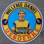 Oude sticker: wielrenner Daniel Willems, Verzamelen, Gebruikt, Ophalen of Verzenden, Poster, Plaatje of Sticker