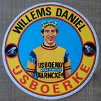 Oude sticker: wielrenner Daniel Willems, Gebruikt, Ophalen of Verzenden, Poster, Plaatje of Sticker