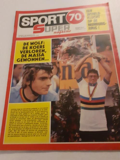 Weekblad Sport 70 – n 35 – 30/08-05/09/1978 - Boskamp RWDM, Sport en Fitness, Wielrennen, Schoenen, Ophalen of Verzenden
