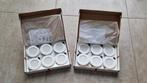 LED inbouwspots, 12 stuks beschikbaar, wit, rond, Kunststof, Led, Nieuw, Plafondspot of Wandspot