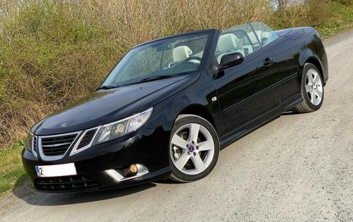 Prachtig SAAB 9-3 Cabriolet Linear euro5 lederen windscherm, Auto's, Saab, Particulier, Saab 9-3, ABS, Airbags, Airconditioning
