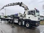 MAN TGA 35.430 8x2 + CRANE HIAB 700 E-6 + JIB 165X-3 - RETAR, Auto's, Vrachtwagens, Overige kleuren, Bedrijf, Handgeschakeld, 2 deurs