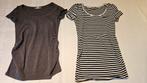 3 zwangerschaps t-shirts anna field mama, maat S, Ophalen of Verzenden, Gedragen, Maat 36 (S)