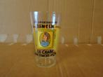 Groot Amora Tintin glas - De krab met de gouden klauwen - He, Ophalen of Verzenden, Zo goed als nieuw, Waterglas