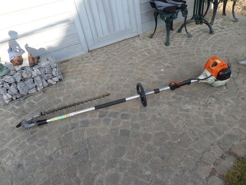 Stockheggenschaar van Stihl type HL100, Tuin en Terras, Heggenscharen, Gebruikt, Benzine, Ophalen