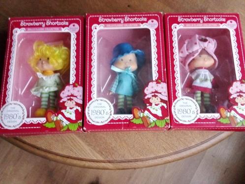 Strawberry Shortcake popjes jaren 80, Verzamelen, Poppetjes en Figuurtjes, Nieuw, Ophalen of Verzenden