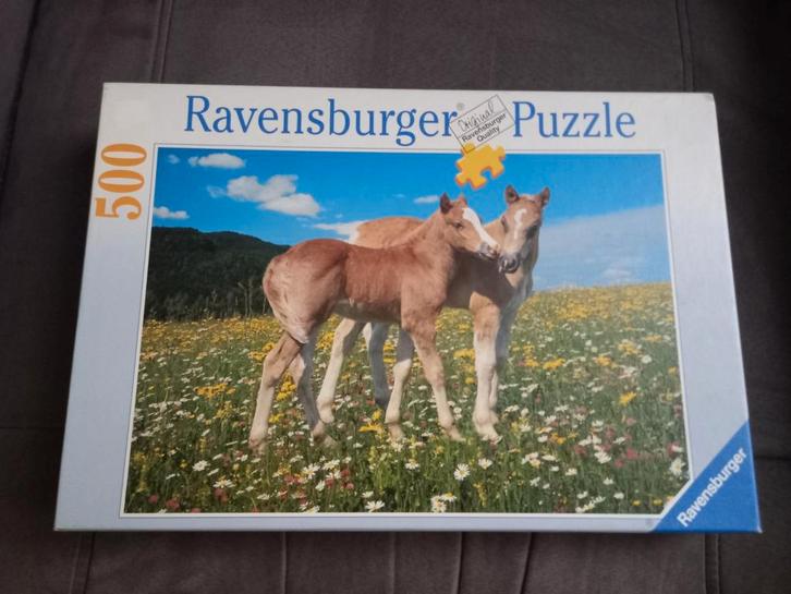 Ravensburger 500 stuks - Tweeling, Hobby en Vrije tijd, Denksport en Puzzels, Gebruikt, Legpuzzel, 500 t/m 1500 stukjes, Ophalen of Verzenden