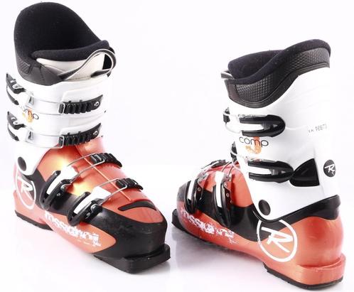 38 38,5 EU kinder skischoenen ROSSIGNOL COMP J4, Sport en Fitness, Skiën en Langlaufen, Gebruikt, Schoenen, Ski, Rossignol, Carve