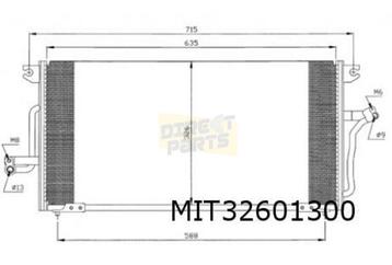 Mitsubishi Galant IV / Space Wagon (9/91-12/98) condensor MQ