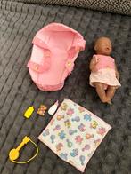 Mini world baby Born in draagmand + accessoires Zapf, Kinderen en Baby's, Ophalen of Verzenden