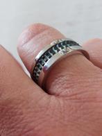 Chromen ring voor heren, Handtassen en Accessoires, Ringen, Ophalen of Verzenden, Nieuw, Heer