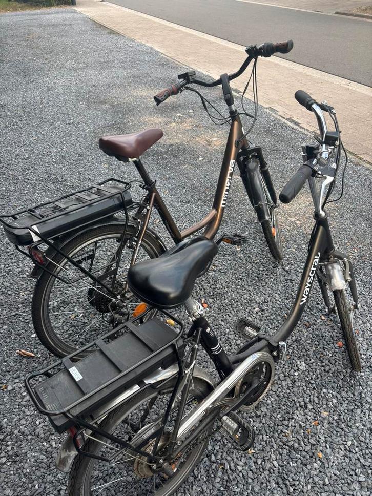 2 elektrische fietsen, Fietsen en Brommers, Elektrische fietsen, Gebruikt, Ophalen