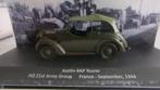 AUSTIN 8AP 21st ARMY 09/44 FRANCE .IXO 1/43 en VITRINE, Overige merken, Gebruikt, Ophalen of Verzenden, Auto