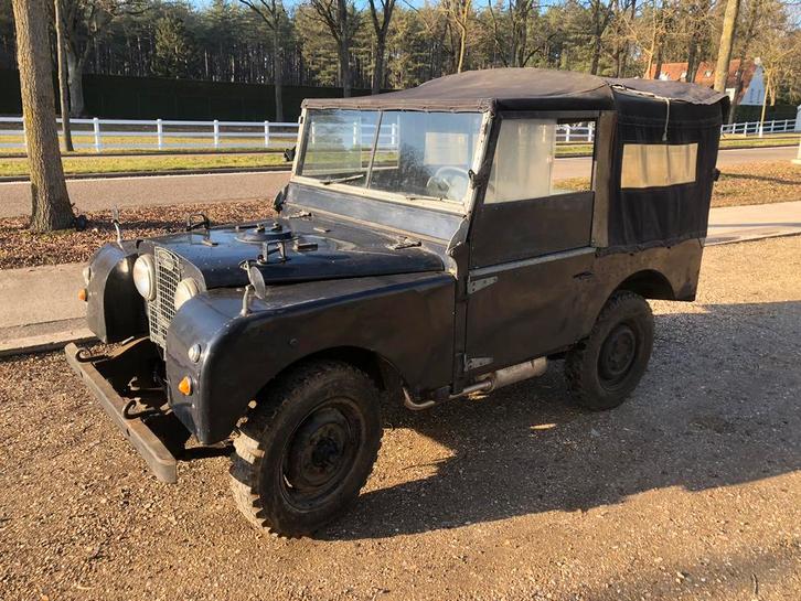 Land rover serie 1, Auto's, Oldtimers, Particulier, Land Rover, Benzine, SUV of Terreinwagen, Vierwielaandrijving, Ophalen