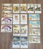 Lot 18 cartes anciennes — Paysages d'hiver,, Enlèvement ou Envoi, Comme neuf