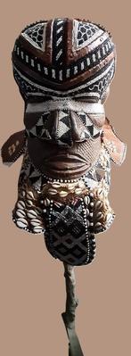 Tribal Kwuba Boom Kingdom Royal Mask DR Congo, Antiek en Kunst, Ophalen of Verzenden