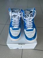 Nike Air Force 1 high by you, Comme neuf, Baskets, Bleu, Enlèvement ou Envoi