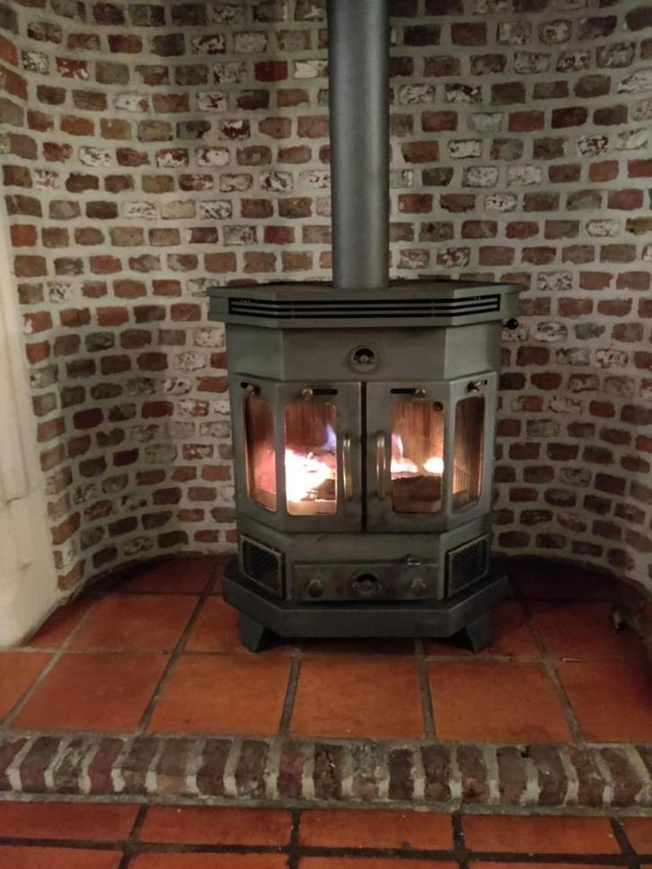 Houtkachel Barbas Rosolo, Huis en Inrichting, Kachels, Zo goed als nieuw, Vrijstaand, Houtkachel, Hout, Ophalen