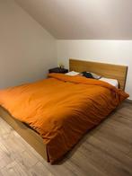 Bed twijfelaar, Huis en Inrichting, Slaapkamer | Bedden, Ophalen, Gebruikt, Overige kleuren, 140 cm