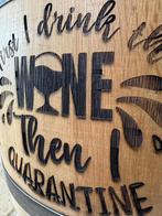 Wijnvat met eigen (bedrijfs)logo of tekst - laseren - uniek