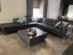 Hoeksalon leder, Huis en Inrichting, Zetels | Complete zithoeken, Ophalen, Gebruikt, Leer