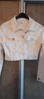 wit jeans vest Fun&Fun maat 140, Kinderen en Baby's, Meisje, Trui of Vest, Ophalen of Verzenden, Fun & Fun