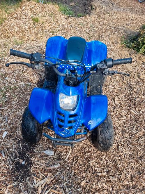 Quad voor kids, starten en rijden, Fietsen en Brommers, Minibikes, Midibikes en Pitbikes, Gebruikt, Ophalen
