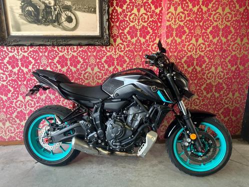Sublieme Yamaha MT07 2024 1167Km met opties, Motoren, Motoren | Yamaha, Bedrijf, Naked bike, meer dan 35 kW, 2 cilinders, Motorrijbewijs A