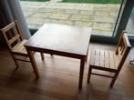 IKEA tafeltje + 2 stoeltjes, Ophalen, Gebruikt, Tafel(s) en Stoel(en)