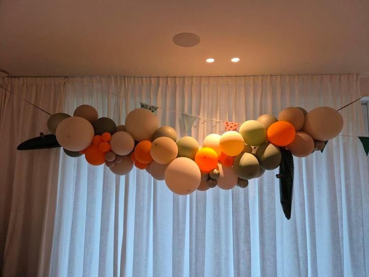 Ballonnenboog van 3 a 4 meter, Hobby en Vrije tijd, Feestartikelen, Zo goed als nieuw, Ophalen