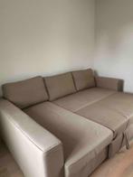 zetelbed, Huis en Inrichting, Slaapkamer | Slaapbanken, Ophalen, Gebruikt, Beige, Tweepersoons