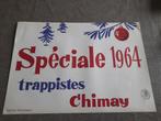 Affiche 'Trappistes Chimay', Collections, Utilisé, Enlèvement ou Envoi