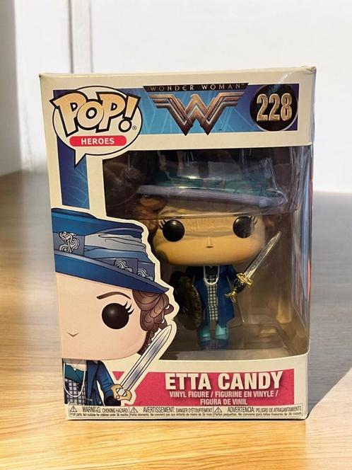 Nieuw Pop Heroes Wonder Woman 228 Etta Candy-figuur, Verzamelen, Film en Tv, Nieuw, Film, Actiefiguur of Pop, Ophalen of Verzenden