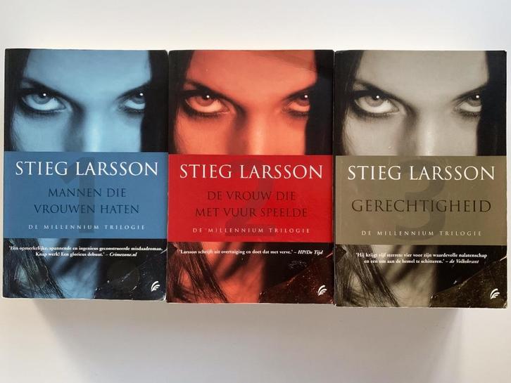 Stieg Larsson - Millennium Trilogie, Boeken, Thrillers, Zo goed als nieuw, Ophalen of Verzenden