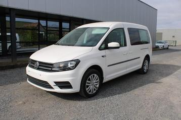 VW CADDY 1.6 TDI 75 KW LANG CHASSIS 5 ZITPLAATSEN, Autos, 75 kW, Achat, Euro 6, Entreprise