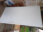 Bureau en witte kast met 2 schuiven in gebruikte staat, Ophalen, Gebruikt, Bureau
