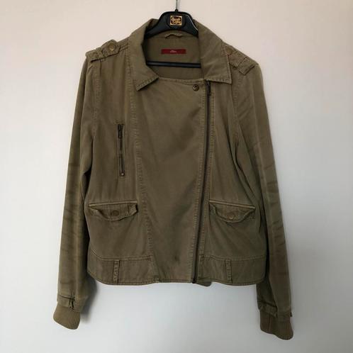 Military style jasje Esprit (gedragen, OK staat, maat 42), Kleding | Dames, Jassen | Zomer, Gedragen, Maat 42/44 (L), Ophalen of Verzenden